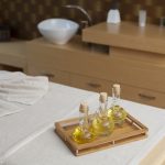 Lit de massage head spa pour soulager le stress et les tensions