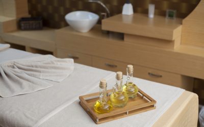 Lit de massage head spa pour soulager le stress et les tensions